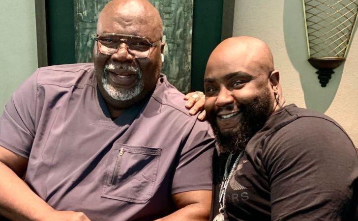 Jermaine Jakes with T. D Jakes