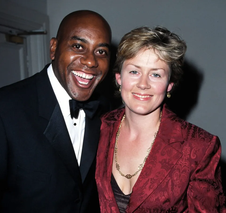 Ainsley Harriot with former husband