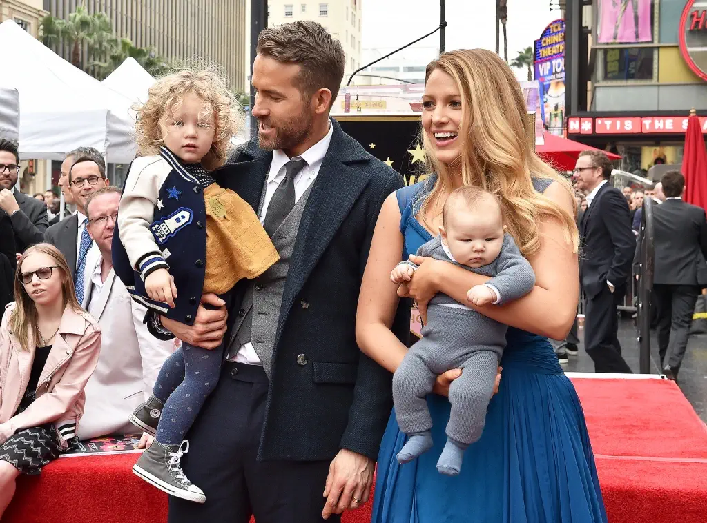Blake lively with kids